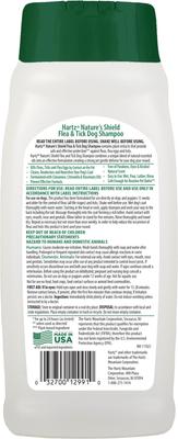 Show full view: Hartz Nature's Shield Natural Flea & Tick Dog Shampoo, 14-fl oz bottle slide 2 of 8