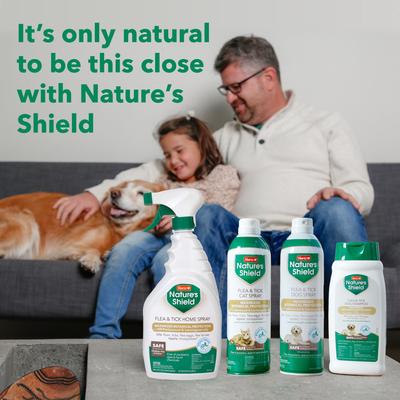 Show full view: Hartz Nature's Shield Natural Flea & Tick Dog Spray, 14-fl oz bottle slide 7 of 8
