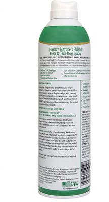 Show full view: Hartz Nature's Shield Natural Flea & Tick Dog Spray + Groomer's Best Flea Comb for Dogs & Cats slide 3 of 9