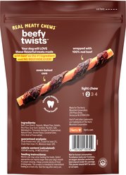 Hartz Oinkies Beefy Twists with 100% Real Beef Natural Dog Chews, 14 count slide 2 of 6