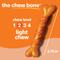 Show in main carousel: Hartz Oinkies Chew Bones with 100% Real Chicken Breast Rawhide-Free Natural Dog Treats, 25 count slide 8 of 11