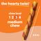 Show in main carousel: Hartz Oinkies Hearty Twists with 100% Real Chicken Breast & Sweet Potato Rawhide-Free Natural Dog Treats, 24 count slide 8 of 13