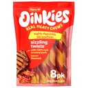 Hartz Oinkies Sizzling Twists with 100% Real Smoked Pork Bacon Flavored Rawhide-Free Natural Dog Treats, 8 count