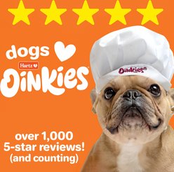 Hartz Oinkies Tender Bullies with 100% Real Chicken Beef Flavor Rawhide-Free Natural Dog Treats, 20 count slide 2 of 9