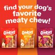 Hartz Oinkies Tender Bullies with 100% Real Chicken Beef Flavor Rawhide-Free Natural Dog Treats, 20 count