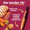 Show in main carousel: Hartz Oinkies Tender Ribs with 100% Real Chicken & Duck Veggies & Peanut Butter Flavored Rawhide-Free Natural Dog Treats, 22 count slide 5 of 12
