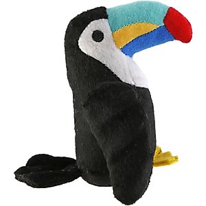 Hartz Tiny Dog Jungle Squeaky Plush Dog Toy, Character Varies, 1 count
