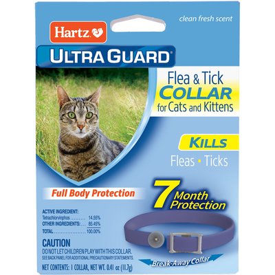 Hartz Hartz UltraGuard Flea & Tick Collar for Cats, 1 Collar (7-mos. supply), Purple