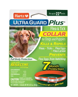 Show full view: Hartz UltraGuard Plus Flea & Tick Collar for Dogs, Medium & Large Breeds, 1 Collar (7-mos. supply) slide 1 of 11