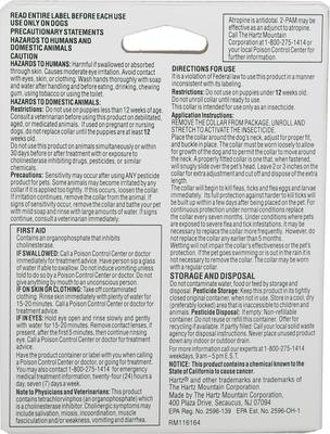 Show full view: Hartz UltraGuard Plus Flea & Tick Collar for Dogs, Medium & Large Breeds, 1 Collar (7-mos. supply) slide 2 of 11