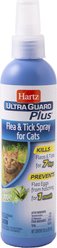Hartz UltraGuard Plus Flea & Tick Spray for Cats, 8-fl oz bottle