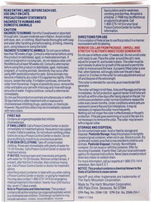 Show full view: Hartz UltraGuard Pro Flea & Tick Collar for Cats, 1 Collar (7-mos. supply) + Nature's Shield Natural Flea & Tick Home Spray slide 3 of 9