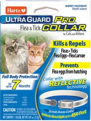 Hartz UltraGuard Pro Flea & Tick Collar for Cats, 1 Collar (7-mos. supply)
