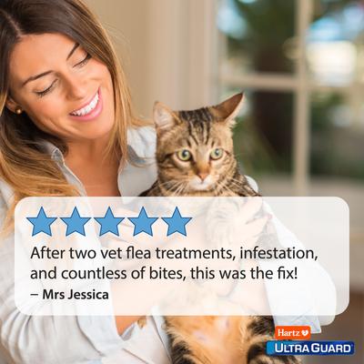 Show full view: Hartz UltraGuard Pro Flea & Tick Collar for Cats, 1 Collar (7-mos. supply) slide 9 of 12