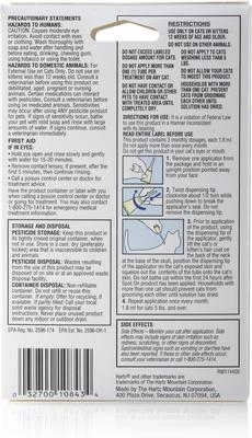 Show full view: Hartz UltraGuard Pro Flea & Tick Spot Treatment for Cats, over 5 lbs, 3 Doses (3-mos. supply) slide 2 of 12
