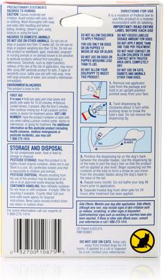 Show full view: Hartz UltraGuard Pro Triple Action Flea & Tick Spot Treatment for Dogs, 15-30 lbs, 3 Doses (3-mos. supply) slide 2 of 10