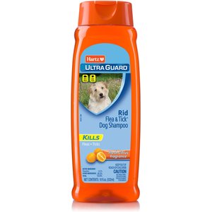 Hartz UltraGuard Rid Flea & Tick Citrus Scent Dog Shampoo, 18-fl oz bottle