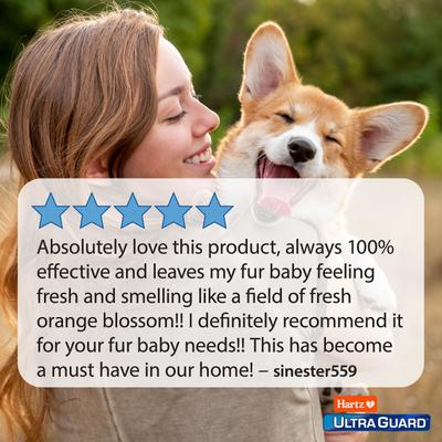 Show full view: Hartz UltraGuard Rid Flea & Tick Citrus Scent Dog Shampoo, 18-fl oz bottle slide 6 of 8