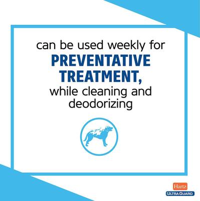 Show full view: Hartz UltraGuard Rid Flea & Tick Oatmeal Dog Shampoo + Groomer's Best Flea Comb slide 5 of 9