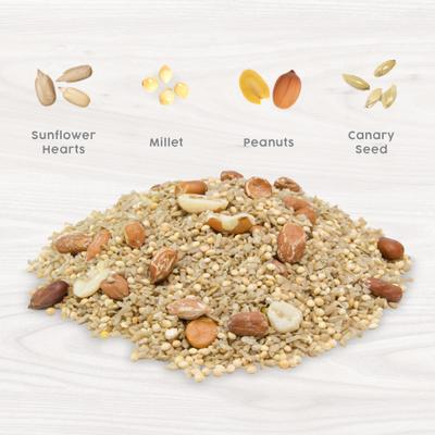 Show full view: Harvest Seed & Supply No Waste Corn Free Wild Bird Food, 10-lb bag, bundle of 3 slide 3 of 10