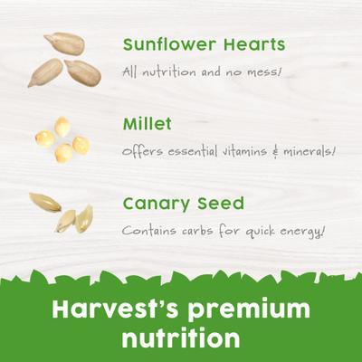 Show full view: Harvest Seed & Supply No Waste Wild Bird Food, 10-lb bag slide 4 of 10