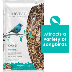 Harvest Seed & Supply Songbird Corn Free Wild Bird Food, 10-lb bag