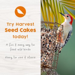 Harvest Seed & Supply Songbird Seed Cake Corn Free Bird Food, 6 count slide 2 of 8