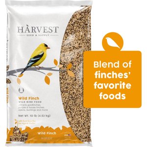 Harvest Seed & Supply Wild Finch Corn Free Wild Bird Food, 10-lb bag