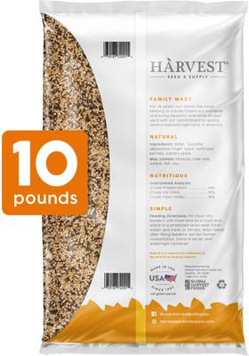 Show full view: Harvest Seed & Supply Wild Finch Corn Free Wild Bird Food, 10-lb bag slide 2 of 10