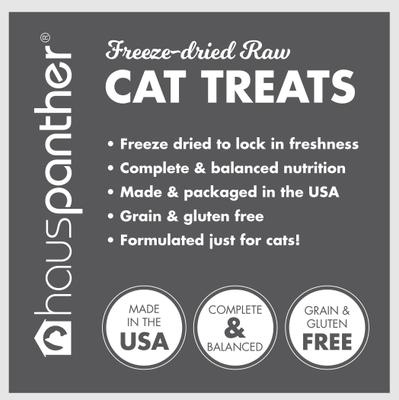 Show full view: Hauspanther Beef Bites Nuggets Freeze-Dried Raw Cat Treats, 1.5-oz bag slide 8 of 9