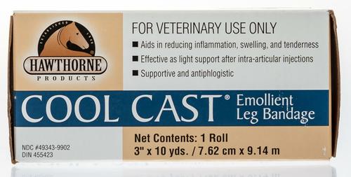 Show full view: Hawthorne Products Horse First Aid Cool Cast Emollient Leg Bandage, 1 roll, 3-in x 10-yd slide 1 of 9