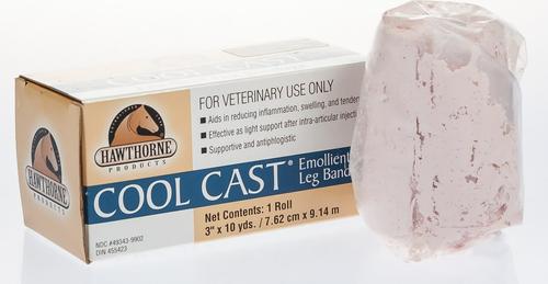 Show full view: Hawthorne Products Horse First Aid Cool Cast Emollient Leg Bandage, 1 roll, 3-in x 10-yd slide 3 of 9