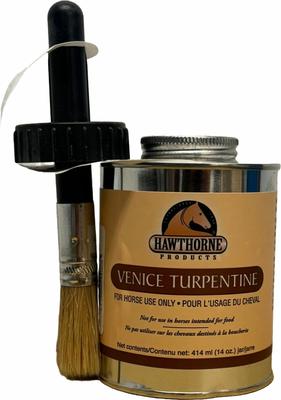 Show full view: Hawthorne Products Horse First Aid Venice Turpentine with Brush, 14-oz slide 7 of 8