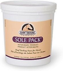 Hawthorne Products Sole Pack Medicated Horse Hoof Packing, 4-lb tub