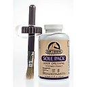 Hawthorne Products Sole Pack Medicated Liquid Horse Hoof Dressing with Brush, 16-fl oz