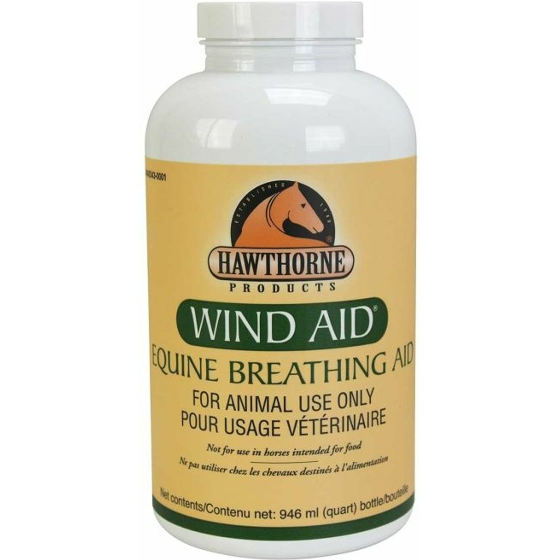 Hawthorne Products Wind Aid Equine Breathing Aid, 32-fl oz bottle