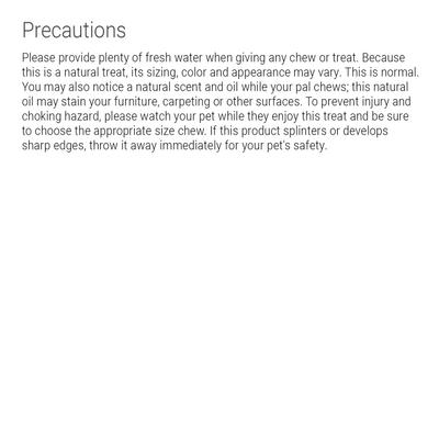 Show full view: HDP Beef Cheek Rolls Natural Chew Dog Treats, 5 count, 3-4-in slide 3 of 4