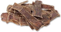 HDP Beef Esophagus Gullet Flats Jerky Dog Chew, 1-lb bag