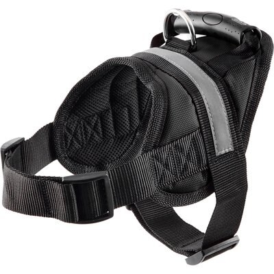 HDP HDP Big Dog No Pull Dog Harness, Black, Medium