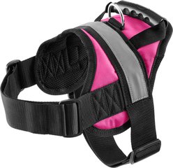 HDP Big Dog No Pull Dog Harness, Pink, Large