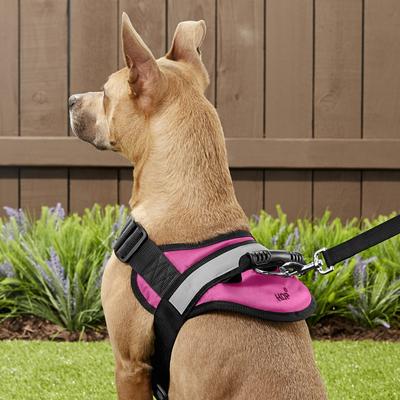 Show full view: HDP Big Dog No Pull Dog Harness, Pink, Large slide 7 of 12