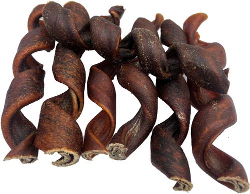 Show full view: HDP Collagen 6-inch Natural Curly Bully Stick Dog Treats slide 3 of 3