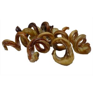 HDP Curly Bully Sticks 4-6" Dog Treats, 25 count