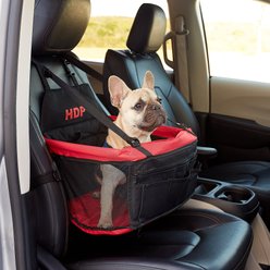 HDP Deluxe Lookout Dog, Cat & Small Animal Booster Car Seat, Red