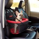 HDP Deluxe Lookout Dog, Cat & Small Animal Booster Car Seat, Red