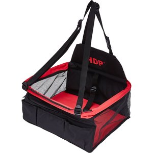 HDP Deluxe Lookout Dog, Cat & Small Animal Booster Car Seat, Red