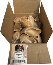 HDP Large Cow Hooves Dog Chews, 5-lb bag