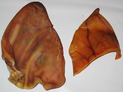 Show full view: HDP Large Roasted Pig Ears Dog Chews, 50 count slide 3 of 5