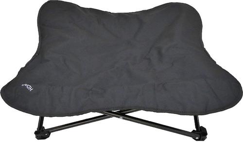 Show full view: HDP Padded Napper Elevated Dog Bed, Black, Large slide 3 of 5