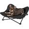 Show in main carousel: HDP Padded Napper Elevated Dog Bed, Black, Medium slide 4 of 6